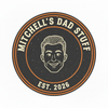 Mitchell's Dad Stuff Logo - No Glasses